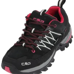 Damen CMP Outdoor- & Wanderschuhe<Rigel 3Q54456, Trekkingschuhe, Damen, Schwarz (Nero/Glacier)