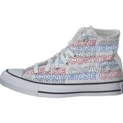 Damen Converse Sneakers|Sneakers<CTAS HI, Sneakers High, Weiß (Weiß/Rot/Blau)