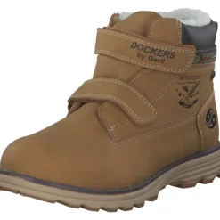 Damen Dockers Stiefel|Stiefel<49OL701, Winterstiefel, golden tan
