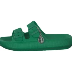 Damen Dockers Pantoletten & Badeschuhe<52OP201, Badeschuhe, Damen, GREEN