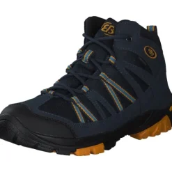 Damen EB-Sport Stiefel|Stiefel<231114, Cut Out-Stiefeletten, marine/orange