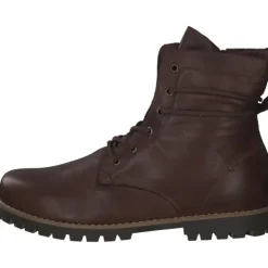 Damen Esgano Stiefel<0342870, Schnürstiefeletten, Damen, Braun (Mokka)