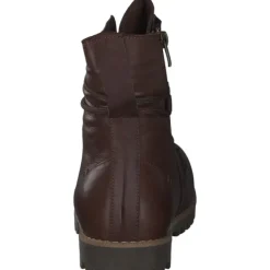 Damen Esgano Stiefel<0342870, Schnürstiefeletten, Damen, Braun (Mokka)