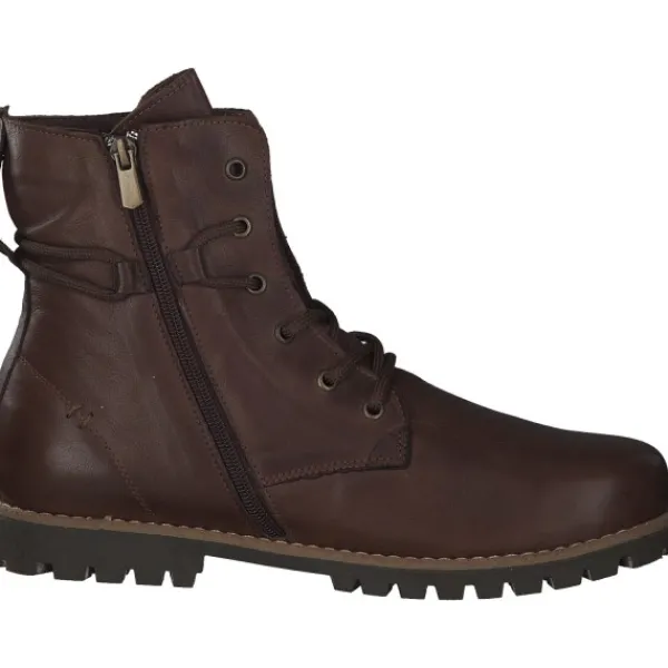 Damen Esgano Stiefel<0342870, Schnürstiefeletten, Damen, Braun (Mokka)