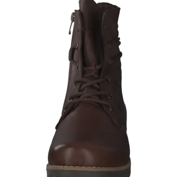 Damen Esgano Stiefel<0342870, Schnürstiefeletten, Damen, Braun (Mokka)