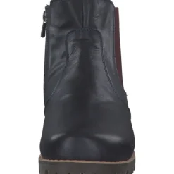 Damen Esgano Stiefel<03428460/642, Stiefeletten, Damen, d.blau/burgund