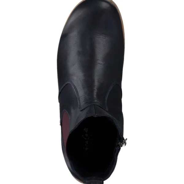 Damen Esgano Stiefel<03428460/642, Stiefeletten, Damen, d.blau/burgund