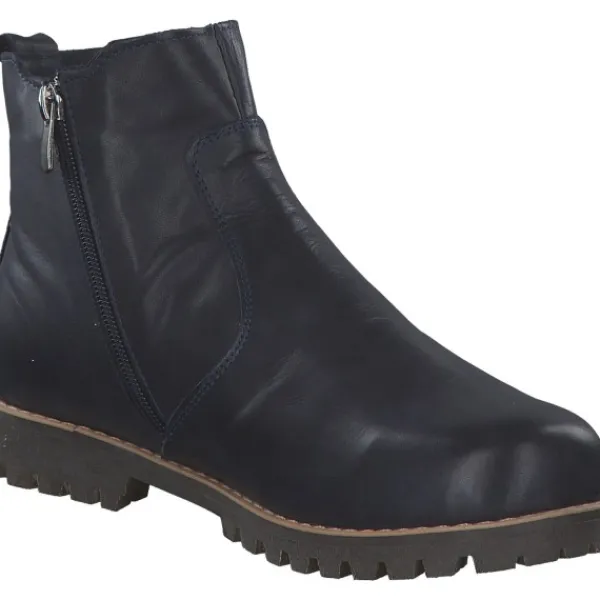 Damen Esgano Stiefel<03428460/642, Stiefeletten, Damen, d.blau/burgund