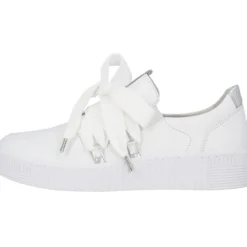 Damen Gabor Sneakers<63.333, Sneakers Low, Damen, Weiß (Weiss/Silber)