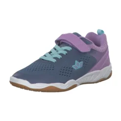 Kinder Lico Slipper<Geka Key VS W, Sportliche Slipper, Kinder, grau/lila/tuerkis