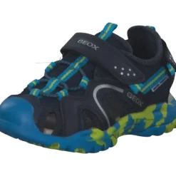Kinder Geox Sandalen<J250RB, Sandalen (Kinder), Kinder, NAVY/LIME