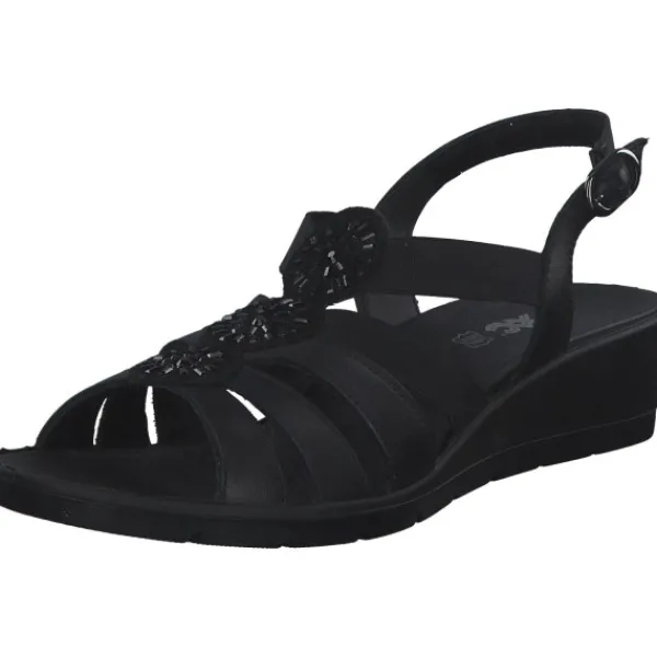 Damen IMAC Sandaletten<357010, Plateau-Sandaletten, Damen, nero