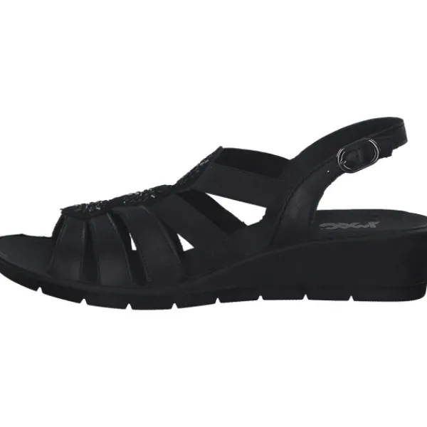 Damen IMAC Sandaletten<357010, Plateau-Sandaletten, Damen, nero