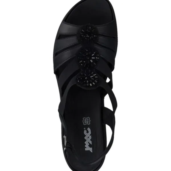 Damen IMAC Sandaletten<357010, Plateau-Sandaletten, Damen, nero