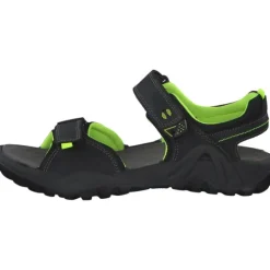 Kinder IMAC Sandaletten<382750, Sandaletten, Kinder, schwarz/gelb