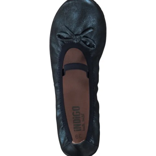 Kinder Indigo Ballerinas<422227, Ballerinas (Kinder), Kinder, NAVY