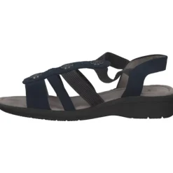 Damen Jana Shoes Sandaletten<28165, Keilsandaletten, Damen, navy