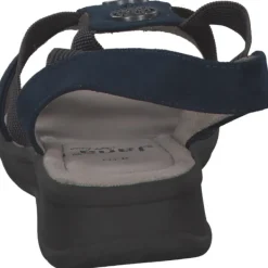 Damen Jana Shoes Sandaletten<28165, Keilsandaletten, Damen, navy