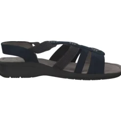 Damen Jana Shoes Sandaletten<28165, Keilsandaletten, Damen, navy