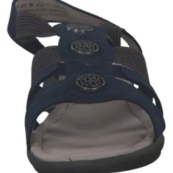 Damen Jana Shoes Sandaletten<28165, Keilsandaletten, Damen, navy