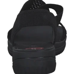 Damen Jana Shoes Sandaletten<28768, Keilsandaletten, Damen, Schwarz