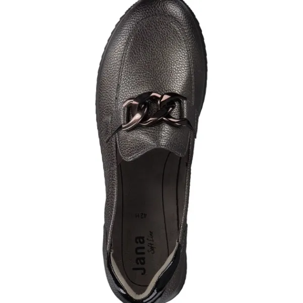 Damen Jana Shoes Slipper<8-24766-43/915 M2476642, Mokassins, Damen, Rosa (Pewter)