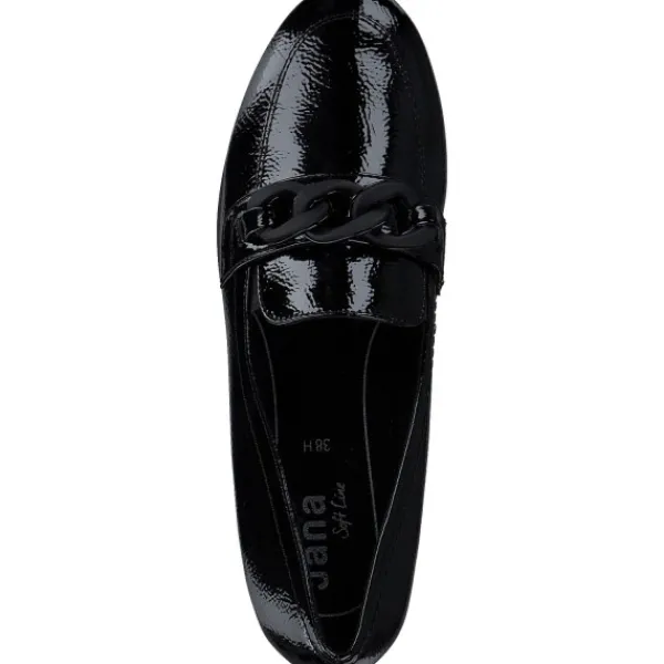 Damen Jana Shoes Slipper<8-24260-41/018 M2426041, Mokassins, Damen, Schwarz