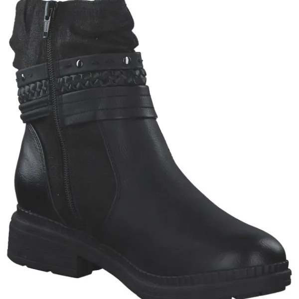 Damen Jana Shoes Stiefel<8-25464-43/001 M2546443, Stiefeletten, Damen, black