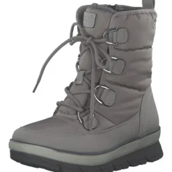 Damen Jana Shoes Stiefel<8-26262-43/204 M2626243, Winterstiefel, Damen, Grau