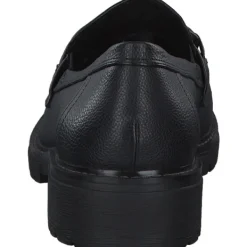 Damen Jana Shoes Slipper<24763, Mokassins, Damen, Schwarz