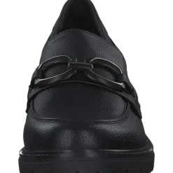 Damen Jana Shoes Slipper<24763, Mokassins, Damen, Schwarz