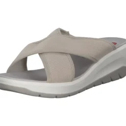 Damen Jana Shoes Pantoletten & Badeschuhe<27260, Plateau-Pantoletten, Damen, LT.GREY