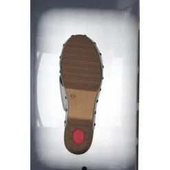 Damen Jana Shoes Pantoletten & Badeschuhe<87301, Plateau-Pantoletten, Damen, white