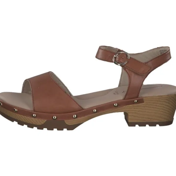 Damen Jana Shoes Sandaletten<88205, Plateau-Sandaletten, Damen, cognac