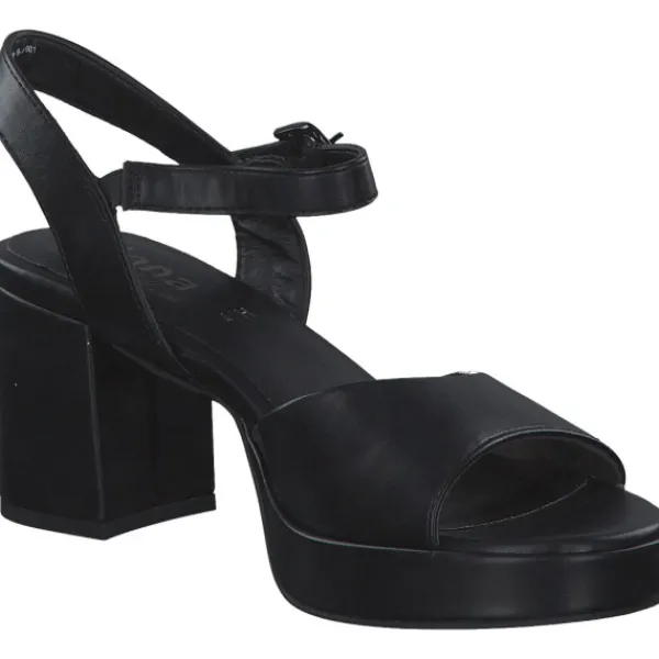 Damen Jana Shoes Sandaletten<28379, Plateau-Sandaletten, Damen, Schwarz