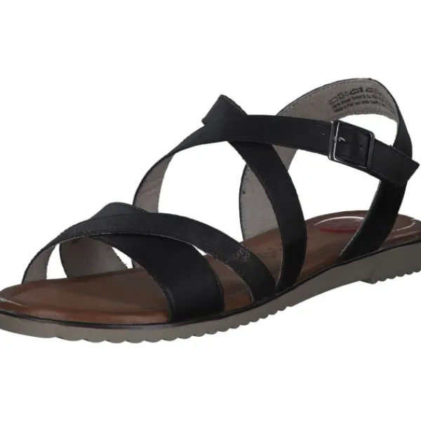 Damen Jana Shoes Sandalen<28115, Sandalen, Damen, Schwarz