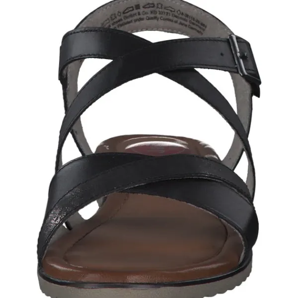 Damen Jana Shoes Sandalen<28115, Sandalen, Damen, Schwarz