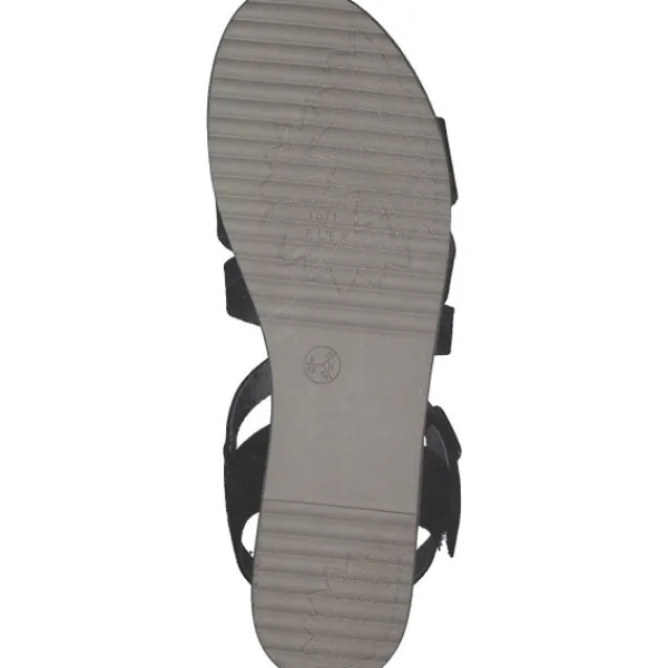 Damen Jana Shoes Sandalen<28115, Sandalen, Damen, Schwarz