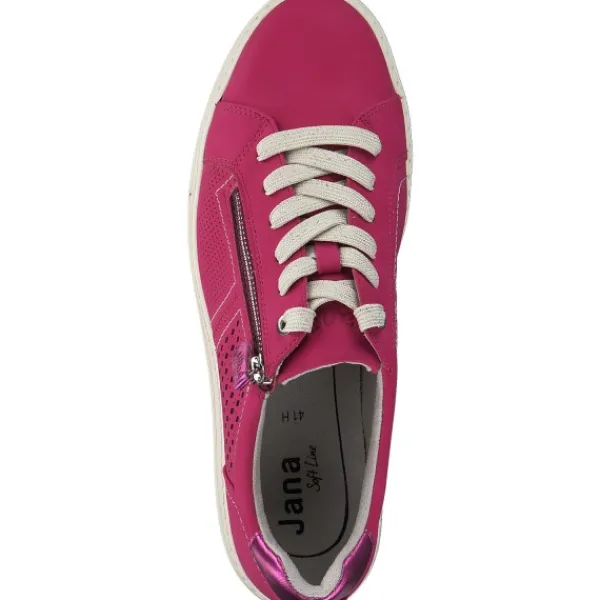 Damen Jana Shoes Klassische- & Business Schuhe<23764, Schnürschuhe, Damen, Pink