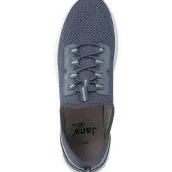 Damen Jana Shoes Klassische- & Business Schuhe<24761, Schnürschuhe, Damen, denim