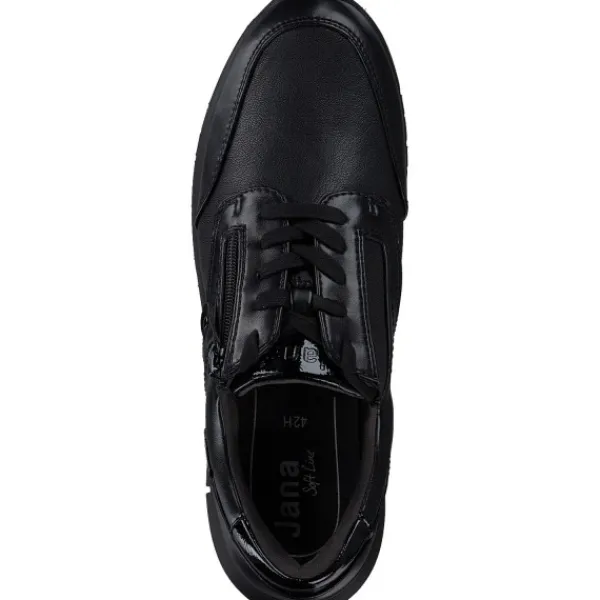 Damen Jana Shoes Klassische- & Business Schuhe<23765, Schnürschuhe, Damen, BLACK UNI