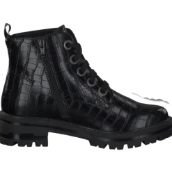 Damen Jana Shoes Stiefel<26209, Schnürstiefel, Damen, Schwarz