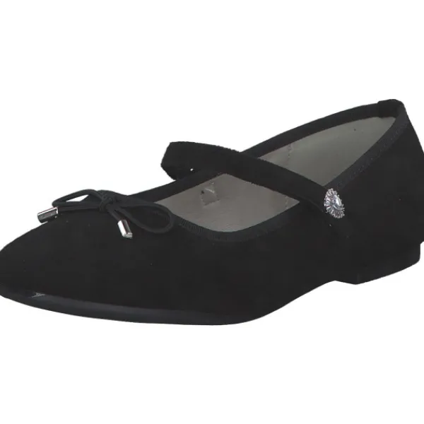 Kinder Jela Ballerinas<1637-1000 Lille-1, Ballerinas (Kinder), Kinder, Black (Schwarz)