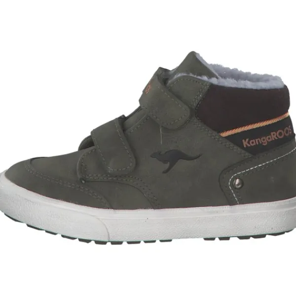 Kinder KangaROOS Lauflernschuhe<02114/8037 KaVu Primo V, Lauflernschuhe, Kinder, olive/flame