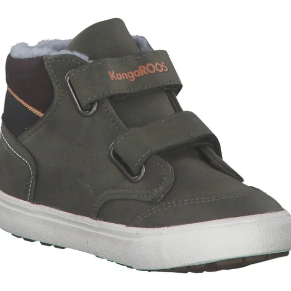 Kinder KangaROOS Lauflernschuhe<02114/8037 KaVu Primo V, Lauflernschuhe, Kinder, olive/flame