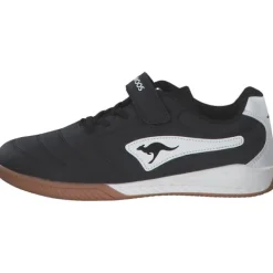 Kinder KangaROOS Slipper<10076-5012 K5-Drib EV jet, Sportliche Slipper, Kinder, jet black/white