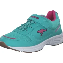 Kinder KangaROOS Slipper<10192-4344 K-Ni Keno EV , Sportliche Slipper, Kinder, ocean/daisy pink