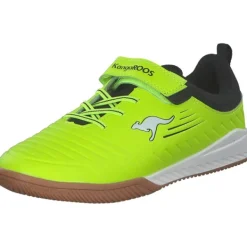 Kinder KangaROOS Slipper<10167-7013 K5-Winged EV, Sportliche Slipper, Kinder, neon yellow/jet black