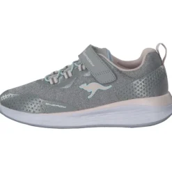 Kinder KangaROOS Sneakers<KQ-Fleet EV 18715, Sneakers Low, Kinder, Grau (Vapor Grey/Frost Pink)