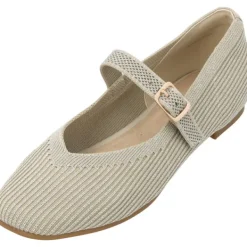 Damen La Strada Ballerinas<2303386-4522, Ballerinas, Damen, beige/silver